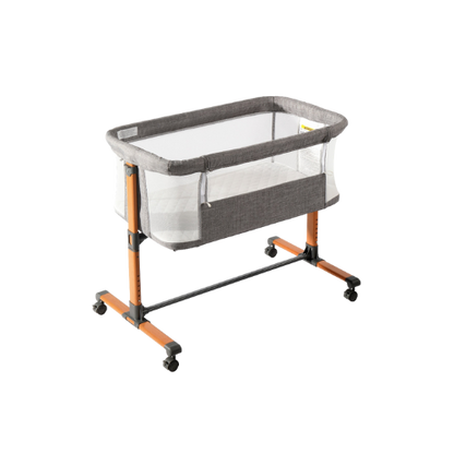 Bassinet Bed for Babies | 150D Encrypted Cationic Cloth (Gray)